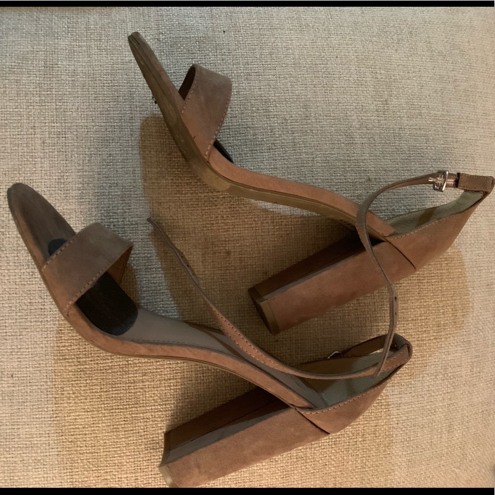 Nude Brown Heels